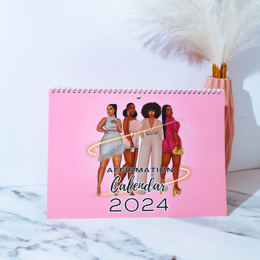 2024 Affirmation Calendar