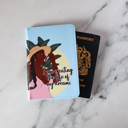 'Creating a Life' Passport Cover