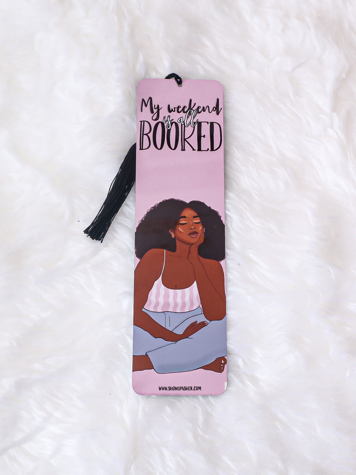 'Weekend is all booked' Bookmark