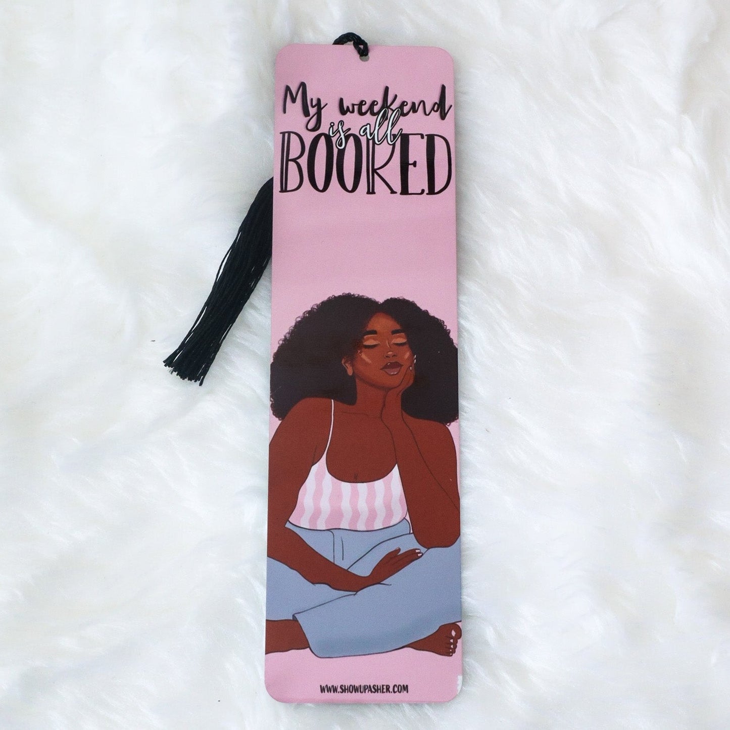 'Weekend is all booked' Bookmark