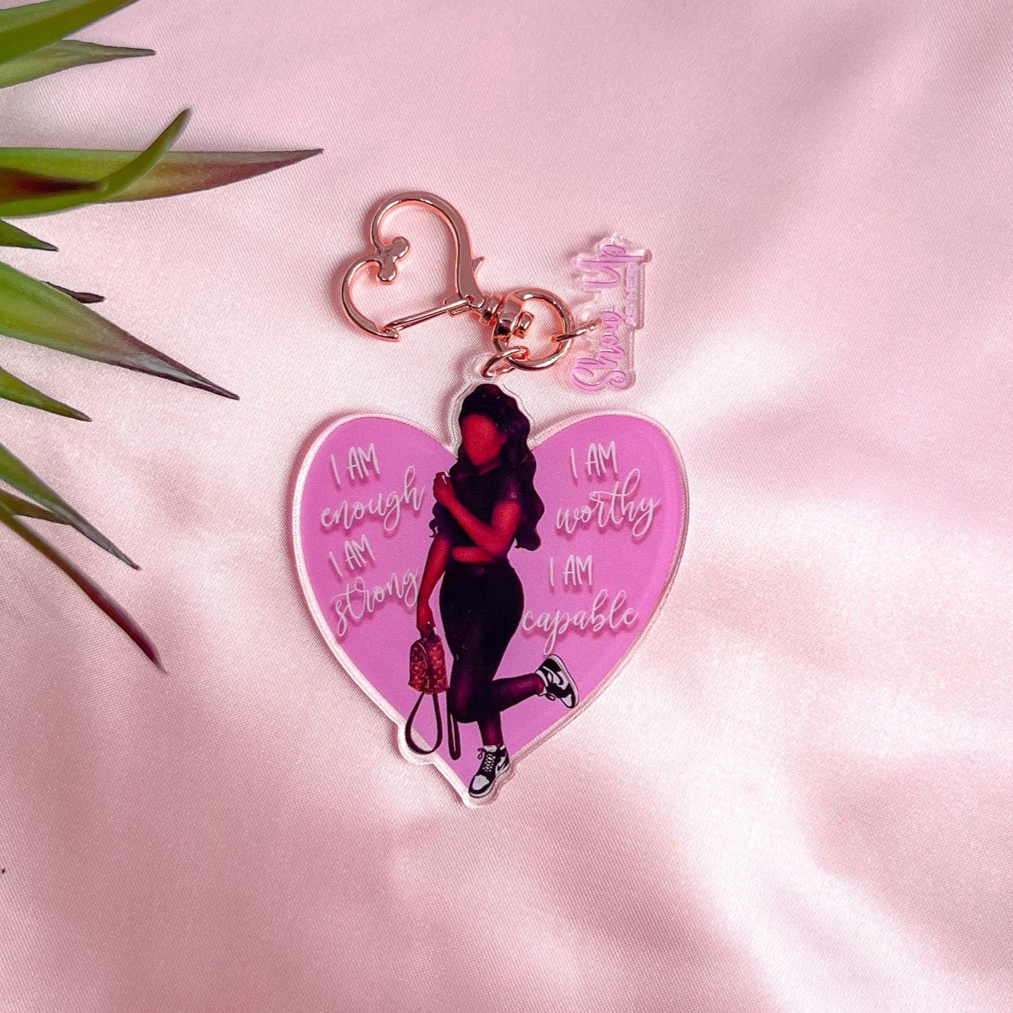 'Affirmation' Acrylic Keychain