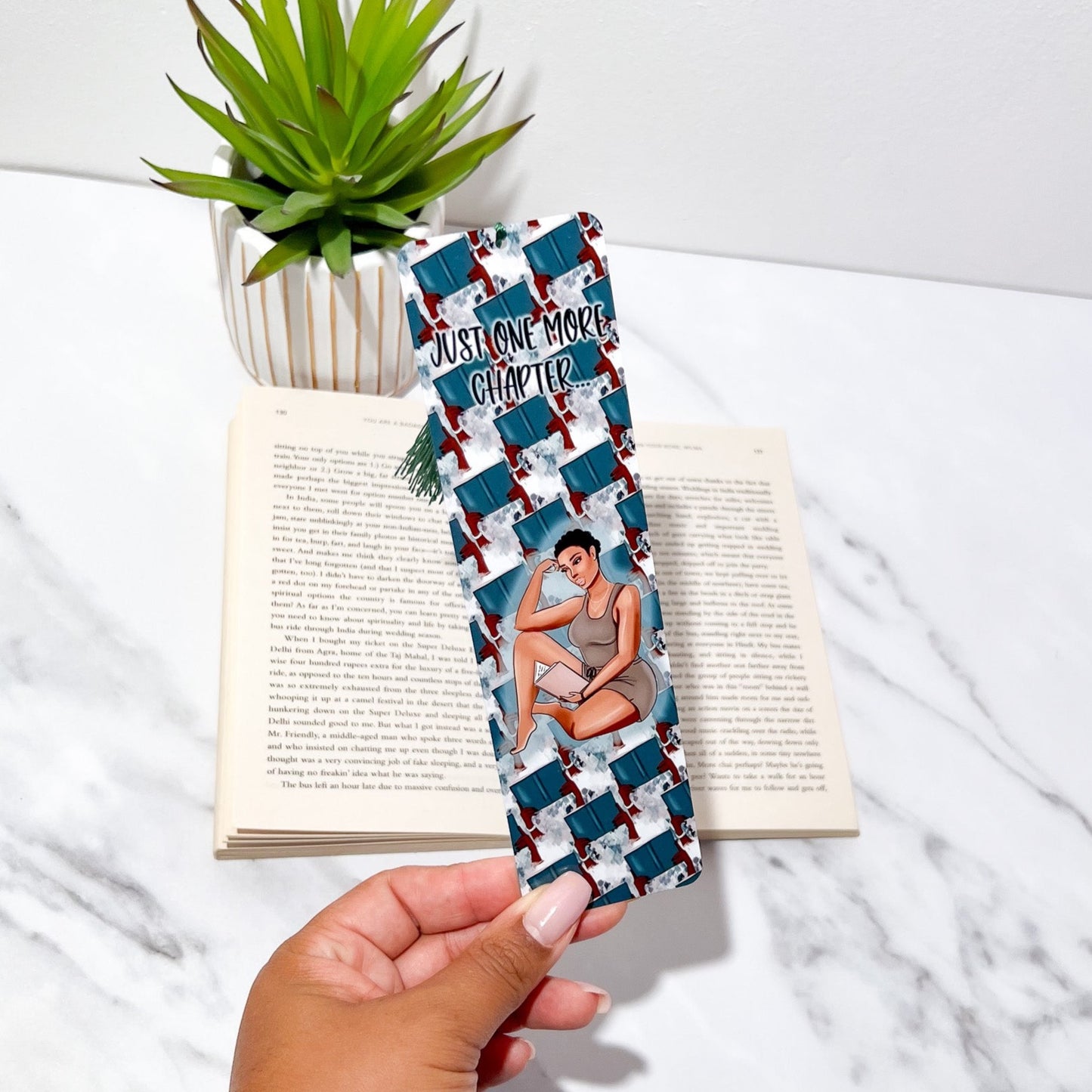 'One More Chapter' Bookmark