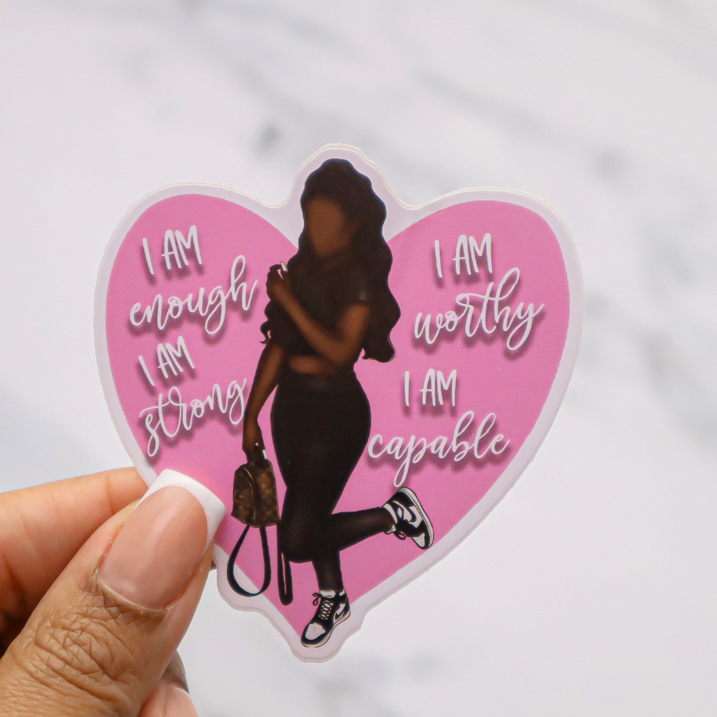 'I am' Affirmation Sticker