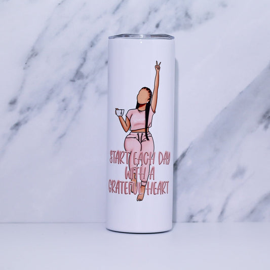 'Grateful Heart' Tumbler