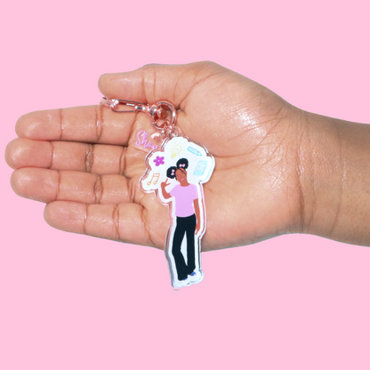 'Believe' Acrylic Keychain