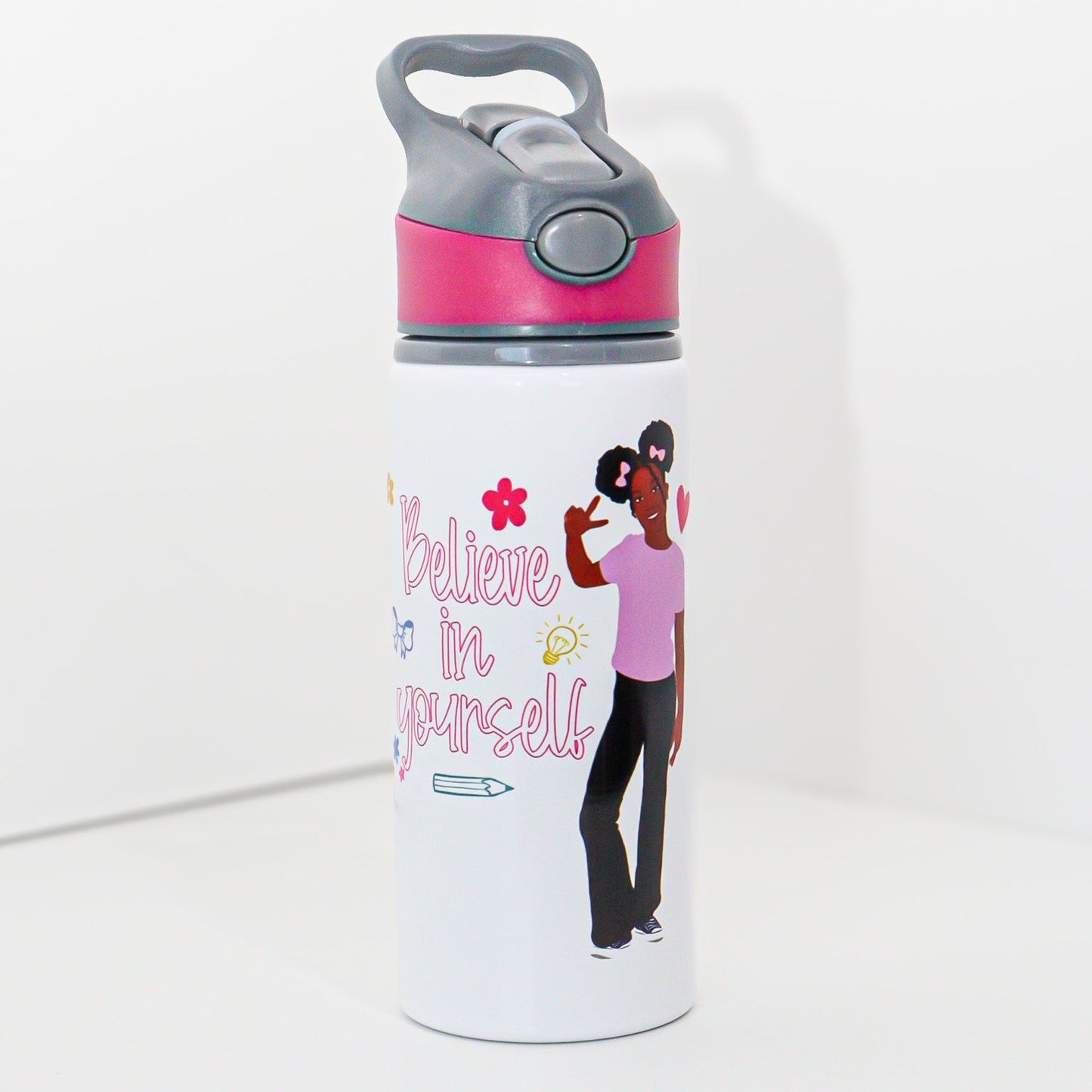 'Believe in yourself' Water Bottle