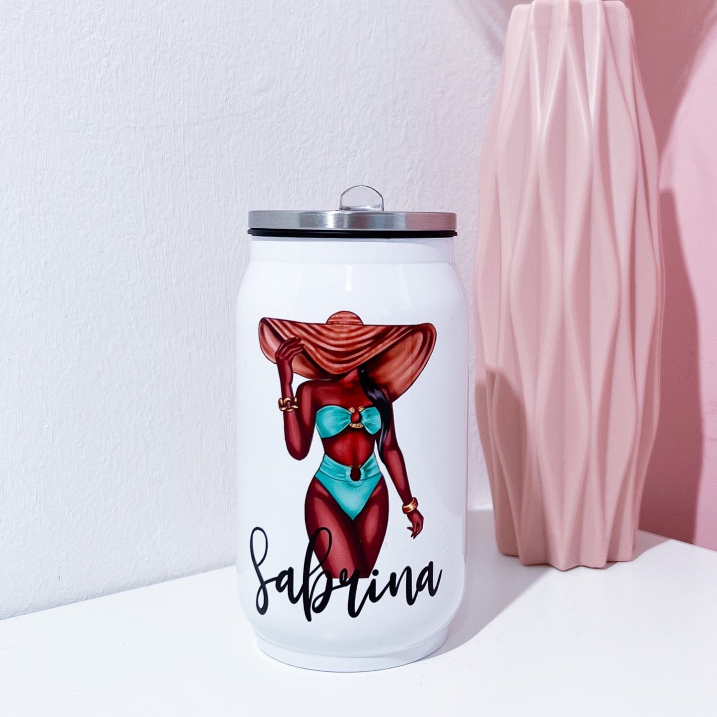Personalised 'Travel Bae' Drink Cup
