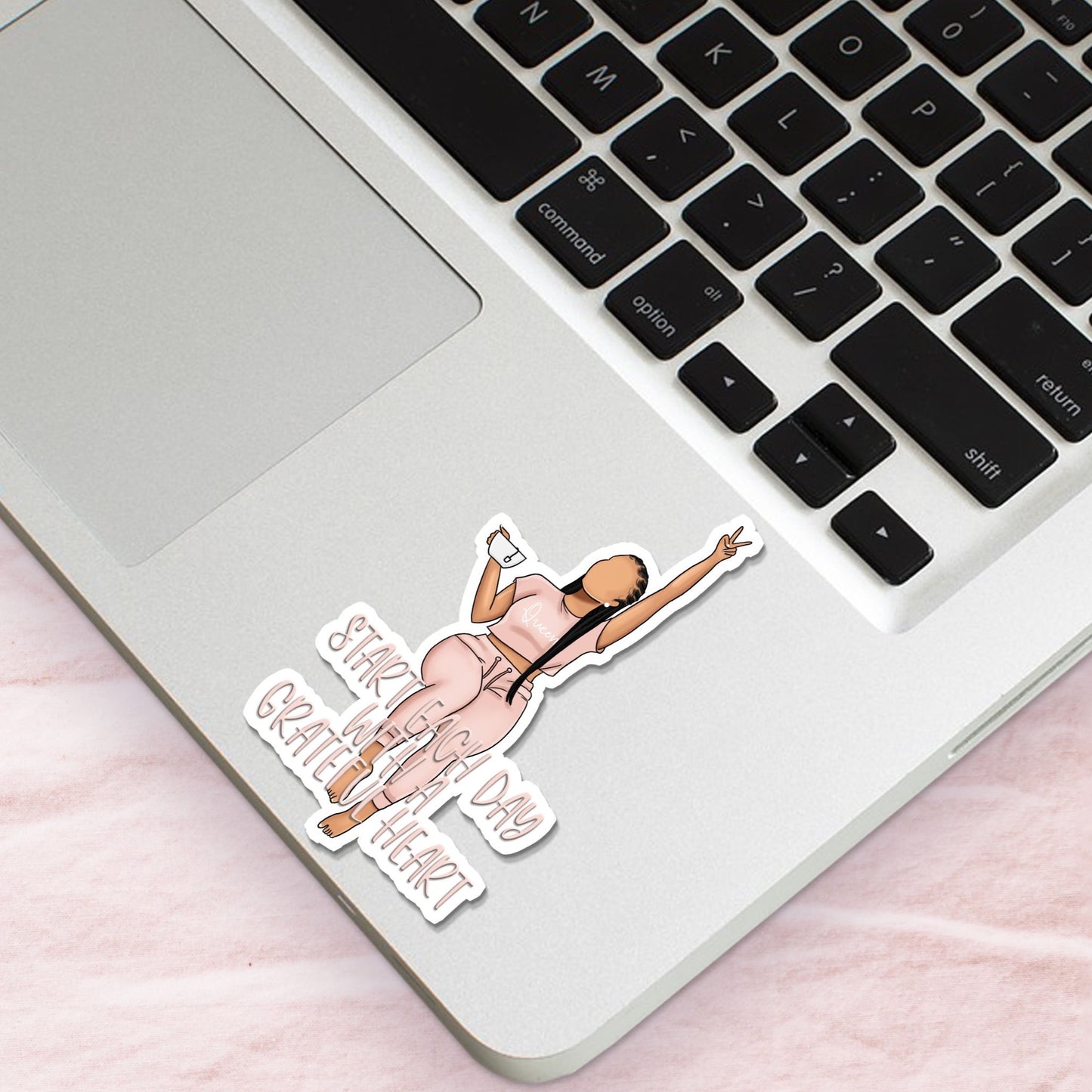 'Grateful Heart' Sticker