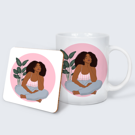 'Selfcare' Mug & Coaster Set