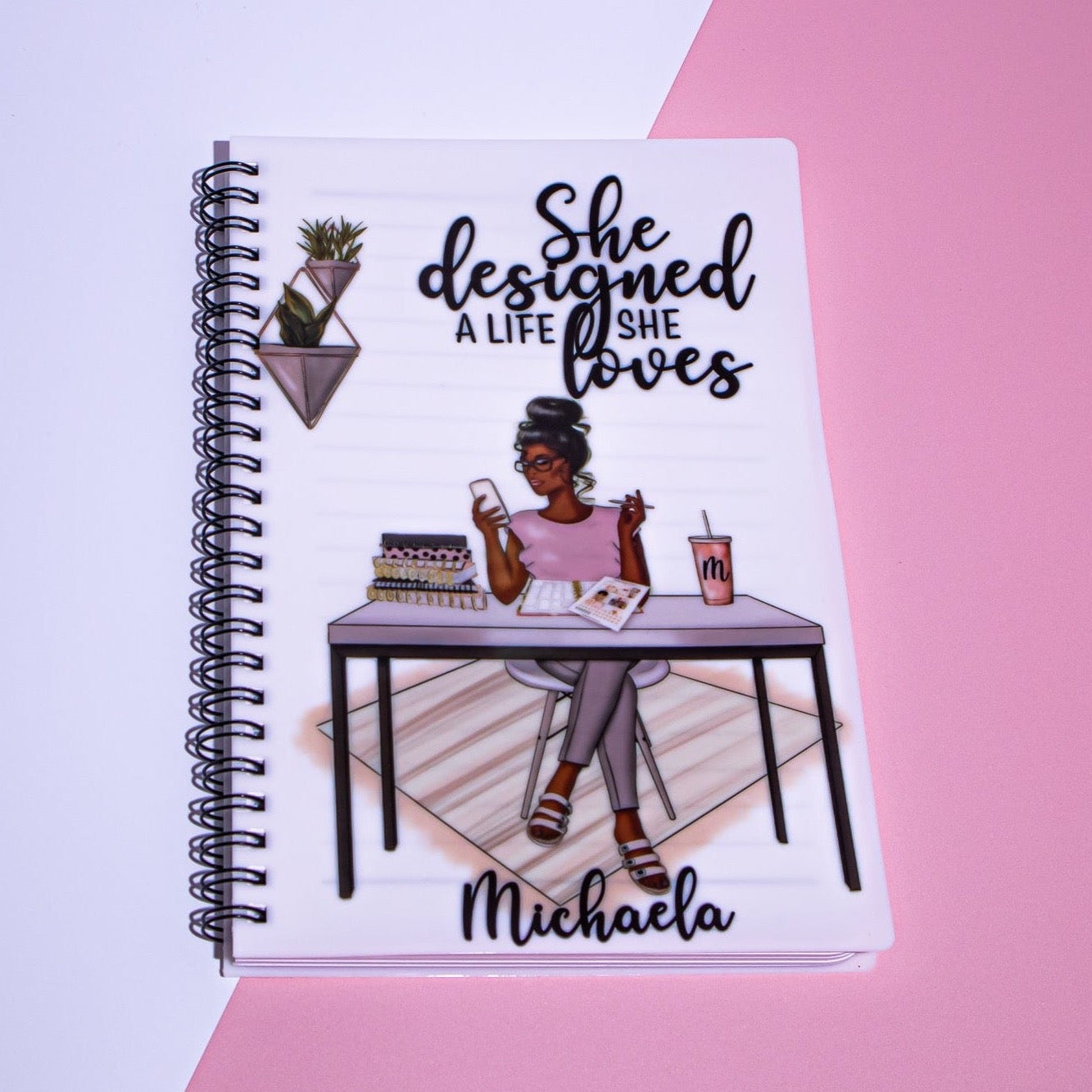 'She Designed A Life' Notebook